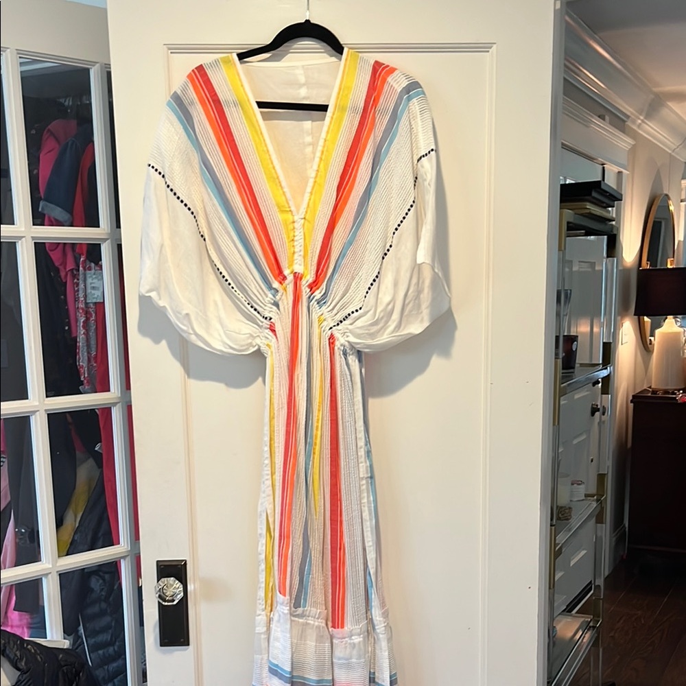 Colorful Striped Maxi Dress